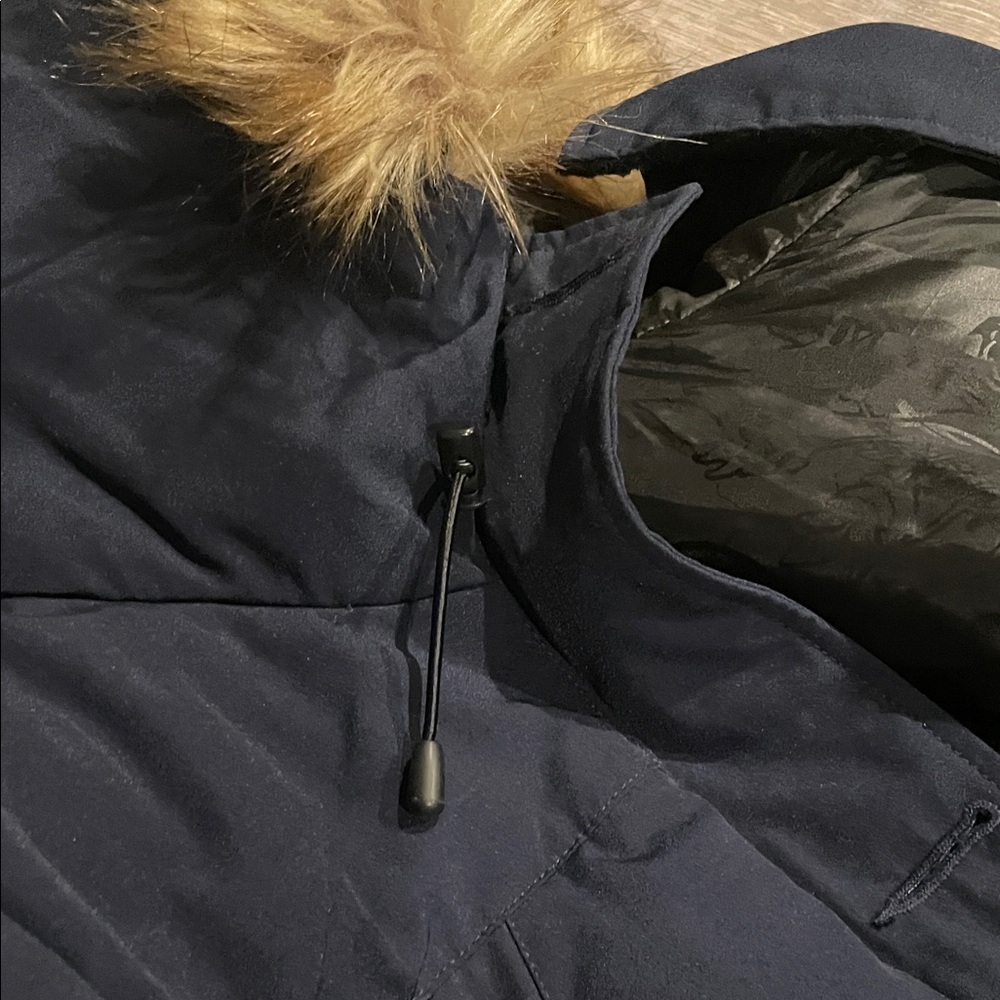 NWOT • Gerry Navy Down Parka with Faux Fur Hood - Picture 14 of 15